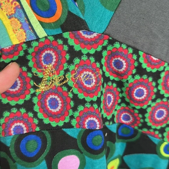 Y2K HTF desigual Colorful Patterned Women's Dress - Picture 4 of 10